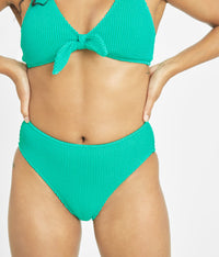 Swim Ruched Bikini Bottom in Aquamarine | LIVELY Swim Bottoms