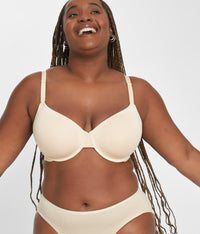 The All-Day T-Shirt Bra Bundle: Toasted Almond/Heather Gray