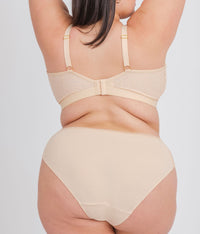 The Palm Lace Busty Bralette: Toasted Almond