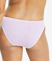 The Swim Ruched Bikini Bottom: Lilac