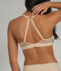 The Deep V No-Wire Push-Up: Toasted Almond