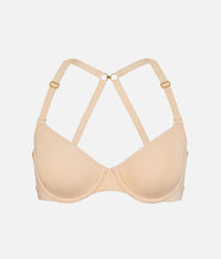 The Spacer Balconette Bra: Toasted Almond