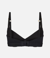 The Spacer Balconette Bra: Jet Black