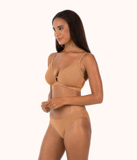 The Busty Bralette: Warm Oak