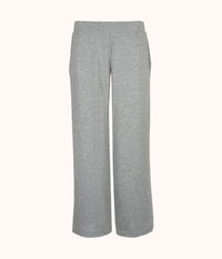 The All-Day Wide Leg Pant: Heather Grey