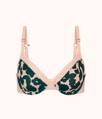 The Unlined Balconette Bra: Retro Blooms