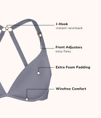 The Deep V No-Wire Push-Up: Smoke