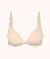 The Deep V No-Wire Push-Up: Toasted Almond