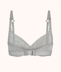 The All-Day No-Wire Push-Up: Heather Gray - back