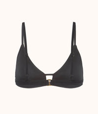 The Swim Bralette: Jet Black