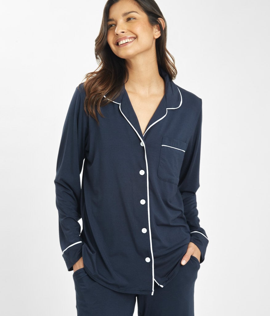 The All-Day Lounge Shirt: Midnight Navy