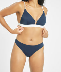 Swim Bralette Navy and White | LIVELY Swimwear