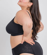 The Busty Bralette: Jet Black