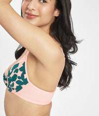 The Unlined Balconette Bra: Retro Blooms
