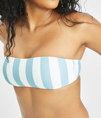 The Bandeau & Bikini Swim Bundle: Cabana Stripe