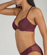 The T-Shirt Bra: Plum