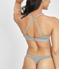 All-Day No-Wire Push-Up Bra Bundle: Toasted Almond/Heather Gray
