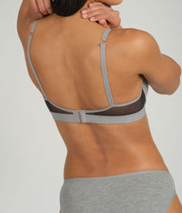 The All-Day T-Shirt Bra: Heather Gray