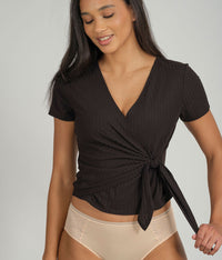The Deep V No-Wire Push-Up: Toasted Almond