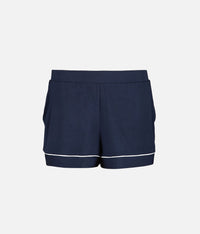 midnight navy all day lounge short pajamas by LIVELY