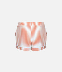 The All-Day Lounge Short: Shell Pink Stripe