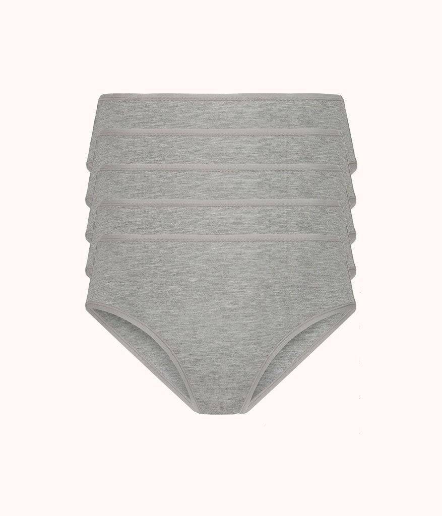 The All-Day Brief 5-Pack: Heather Gray