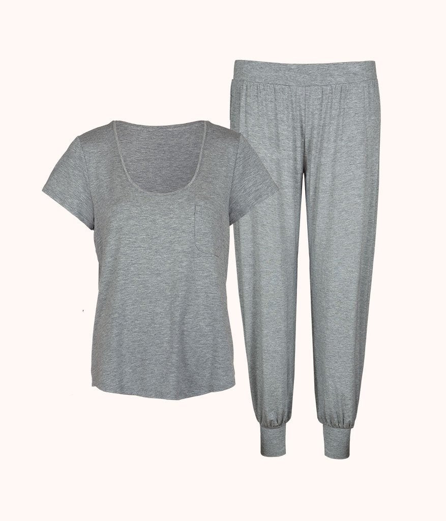 The All-Day Jogger Set Bundle: Heather Gray