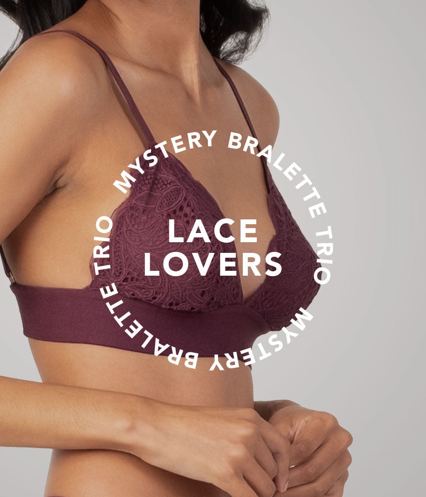 Lace Lovers Mystery Bralette Trio