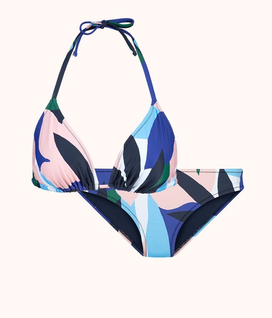 The Triangle & Bikini Swim Bundle - Print: Retro Floral