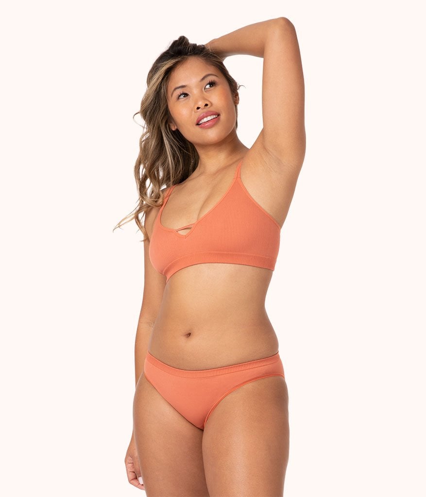 The Seamless Bikini: Terracotta