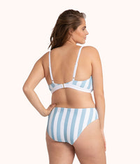 The Swim Busty Bralette: Cabana Stripe