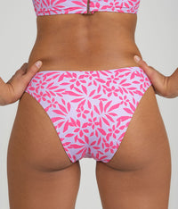 The Swim Cheeky Bottom: Retro Palm Print
