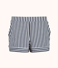 The All-Day Lounge Short: Mini Stripe Print