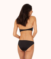 The Swim Bandeau: Jet Black