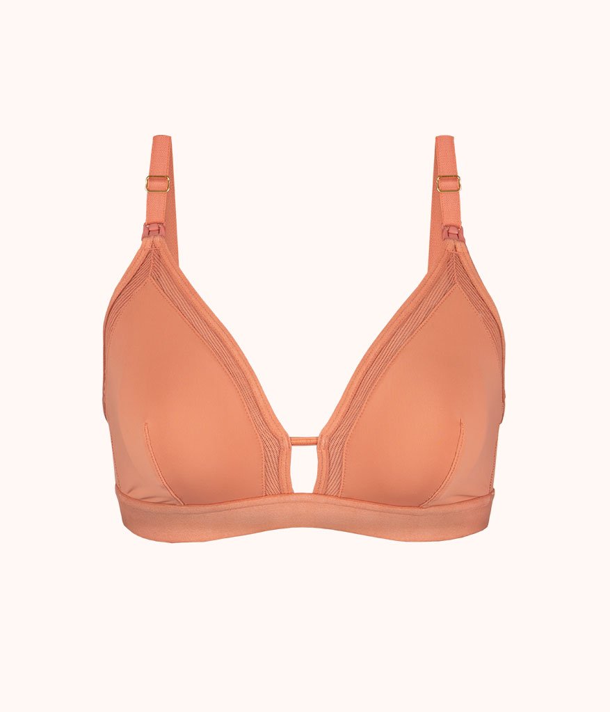 The Busty Nursing Bralette Terracotta LIVELY