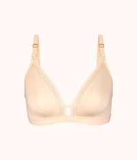 Busty Maternity Bralette: Toasted Almond