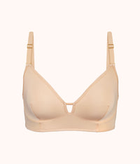 The Low Back Bralette: Toasted Almond