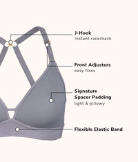 The Spacer Bra Bundle: Jet Black/Smoke
