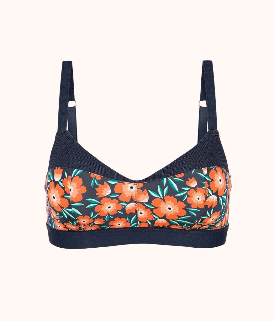 The Sweetheart Bralette - Print: Poppy Floral | LIVELY The Sweetheart Bralette - Print: Poppy Floral | LIVELY