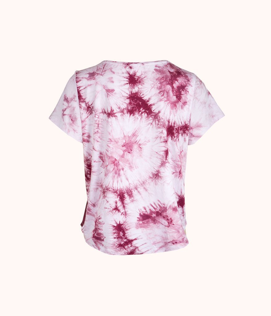 The All-Day Tie Dye Tee: Pink Tie Dye | LIVELY
