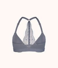 The Front Close T-Shirt Bra: Smoke