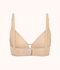 The Low Back Bralette: Toasted Almond