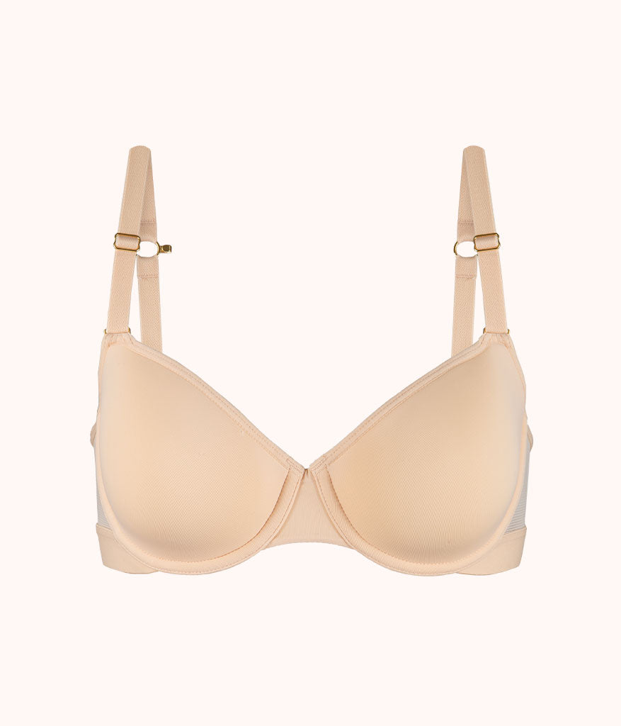 The Spacer Balconette Bra: Toasted Almond
