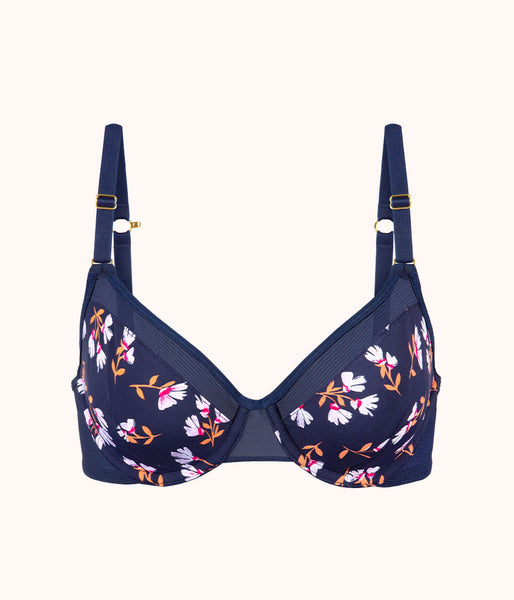 Buy Women's Floral Printed Bra Full Cup Bra (32A) at
