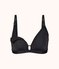 Busty Maternity Bralette: Jet Black