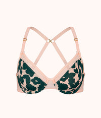 The Unlined Balconette Bra: Retro Blooms