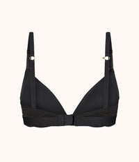 The Deep V No-Wire Push-Up: Jet Black