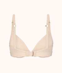 The Deep V No-Wire Push-Up: Toasted Almond