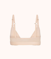 The Front Close No-Wire Bra: Toasted Almond
