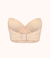 The Low Back Strapless: Toasted Almond